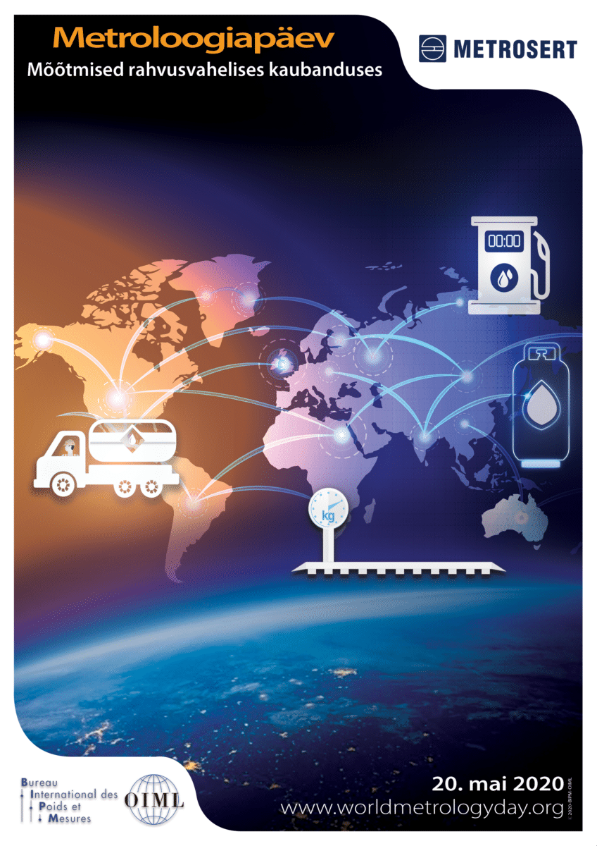 Rahvusvaheline metroloogiapäev 2020 „Mõõtmised rahvusvahelises kaubanduses“