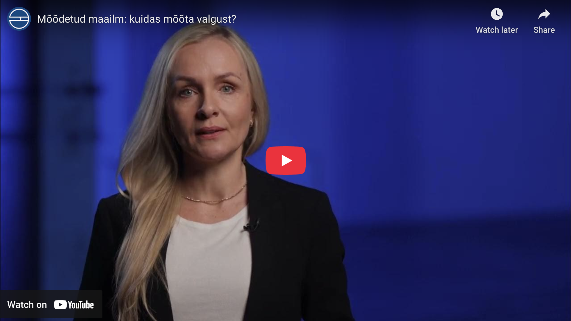 Mõõdetud maailm: kuidas mõõta valgust?