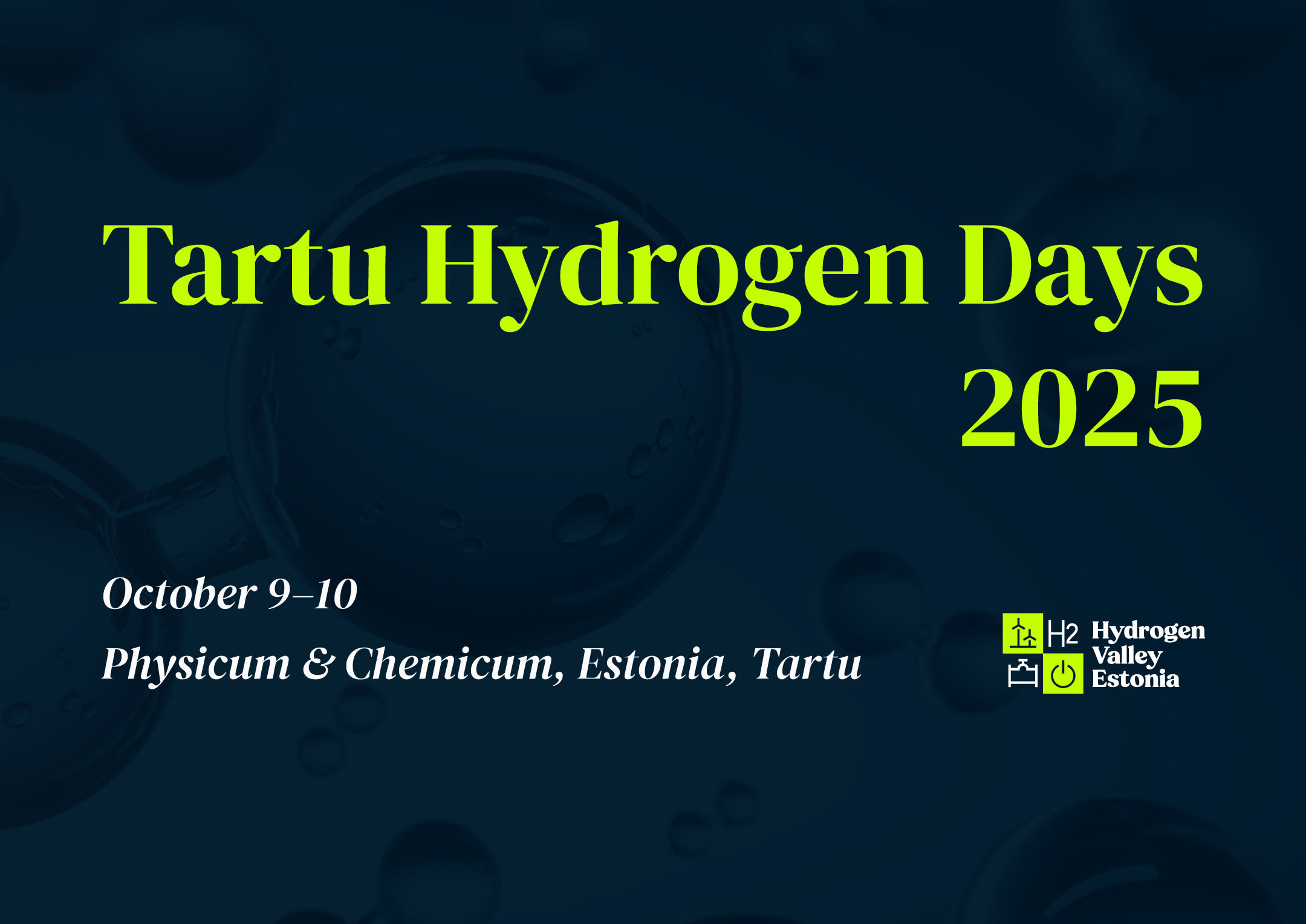 Estonian Hydrogen Days bring Europe’s leading hydrogen experts to Estonia  