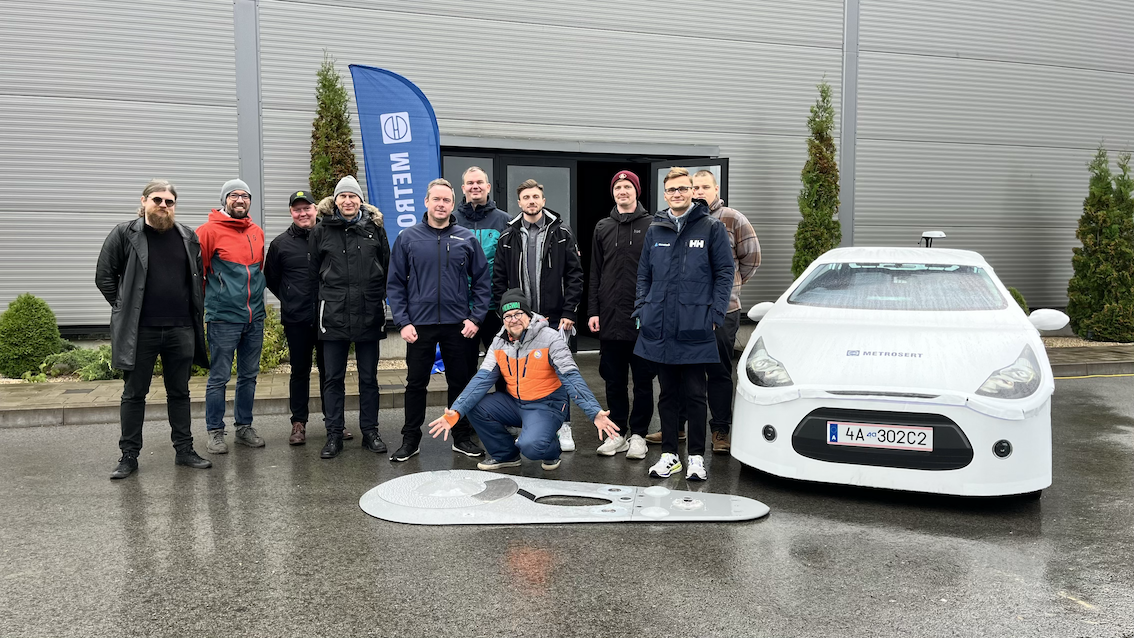 Metrosert avab Euroopas ainulaadse mobiilse autonoomsete sõidukite labori