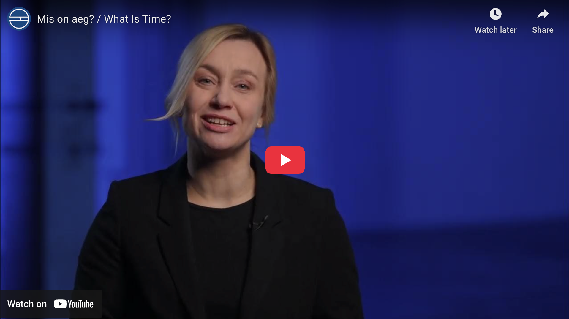 Mõõdetud maailm: mis on aeg?